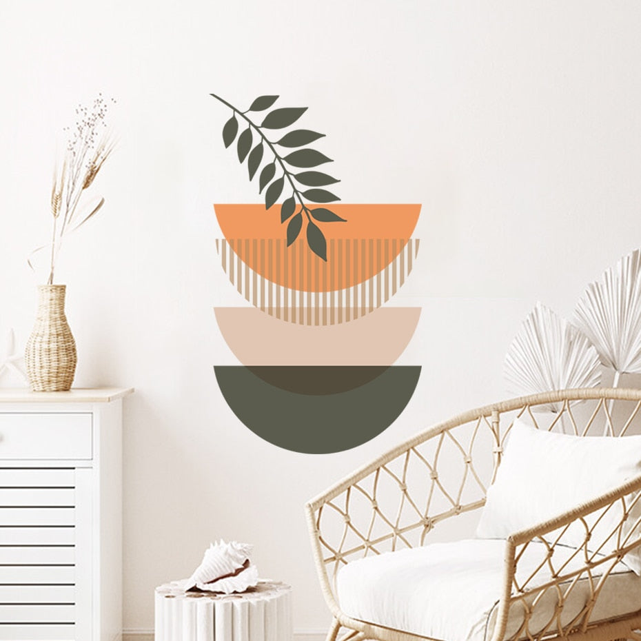 Boho Wall Decals Abstract Art Geometric