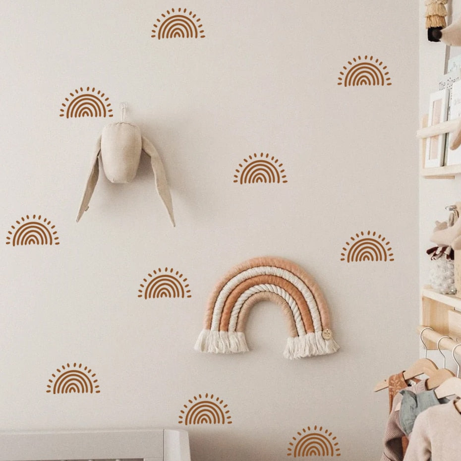 Bohemian Wall Decals Sun