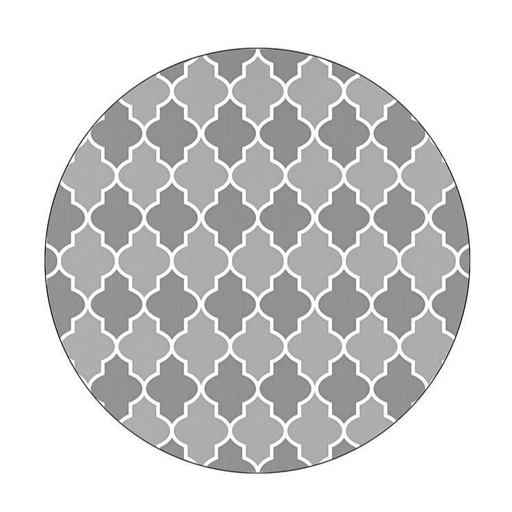 Modern Style Area Round Rug