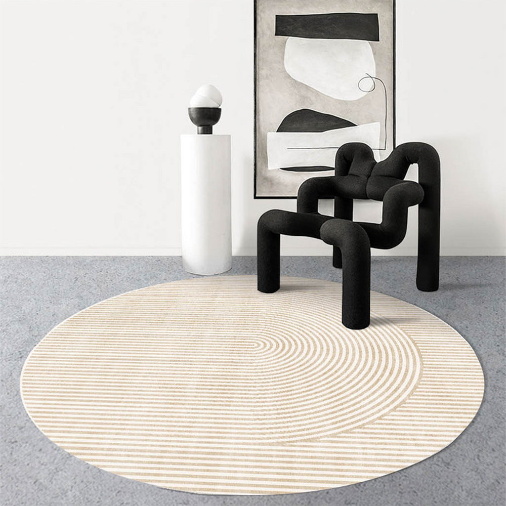 Modern Style Area Round Rug
