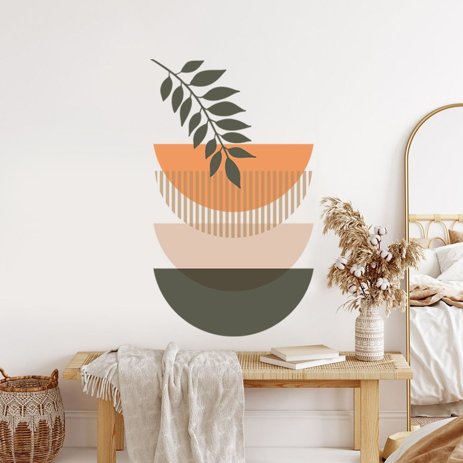 Boho Wall Decals Abstract Art Geometric