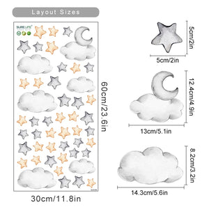 Cartoon Wall Decals Cute Teddy Bears