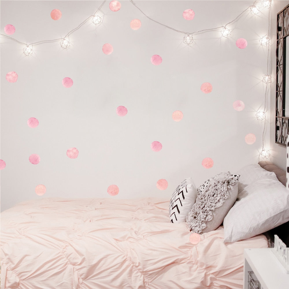 Pattern Wall Decals Polka Dot Styles