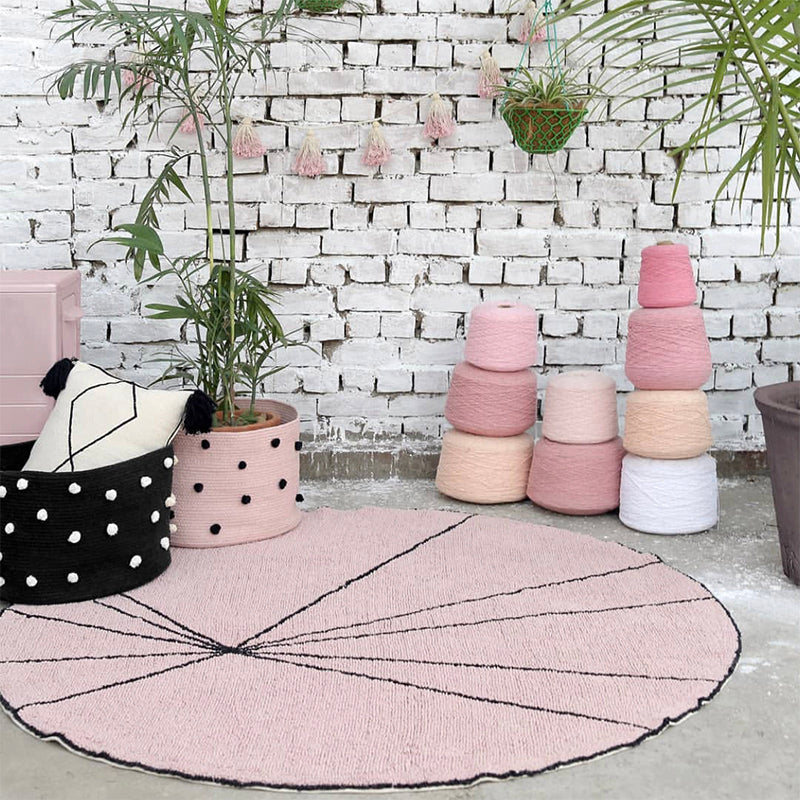 Nordic Cute Soft Round Rug