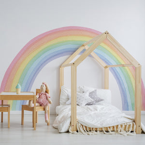 Watercolor Classic Rainbow Wall Decal