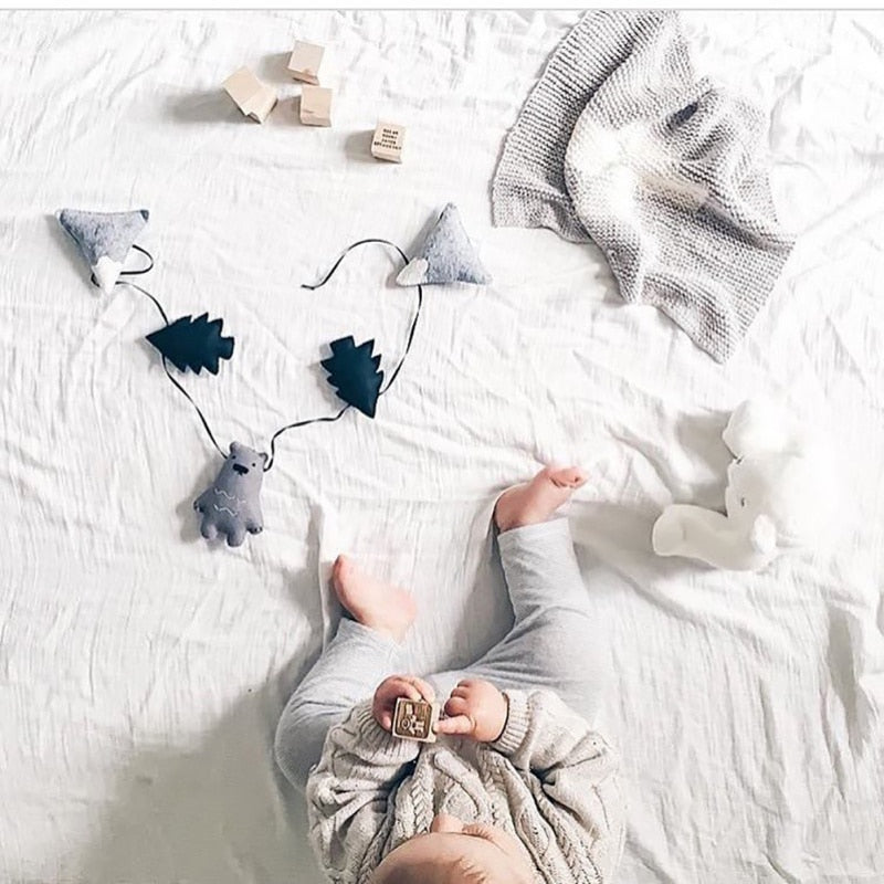 Clouds And Mountain Nursery Hanging