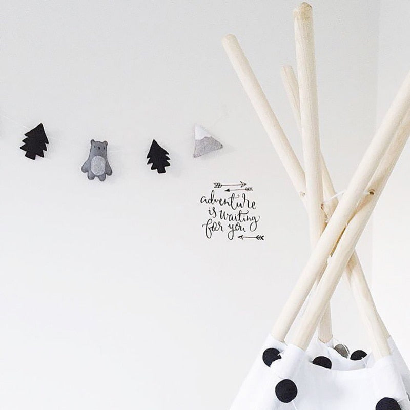 Clouds And Mountain Nursery Hanging