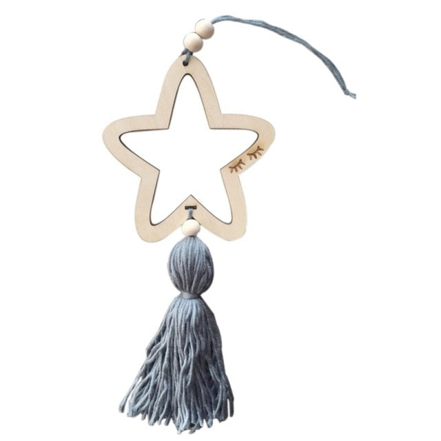 Wooden Star Nursery Hanging