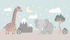Fairy Night Animals Cartoon Wallpaper Mural