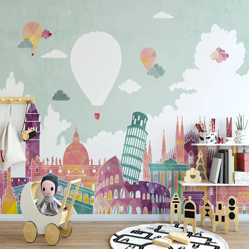 Historical Places Travel Adventure Kids Wall Mural Wallpaper