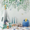 Botanical Hanging Branches Wall Mural Wallpaper