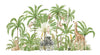 Rainforest Plants and Animals Wallpaper Mural