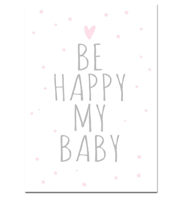 Pink Unicorn Painting Nursery Canvas Posters