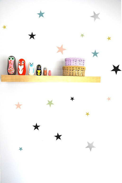 Pattern Wall Decals Beautiful Stars