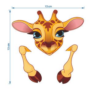 Cartoon Wall Decals Cute Animals Switcher