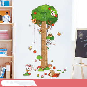 Cartoon Wall Decals Happy Animals