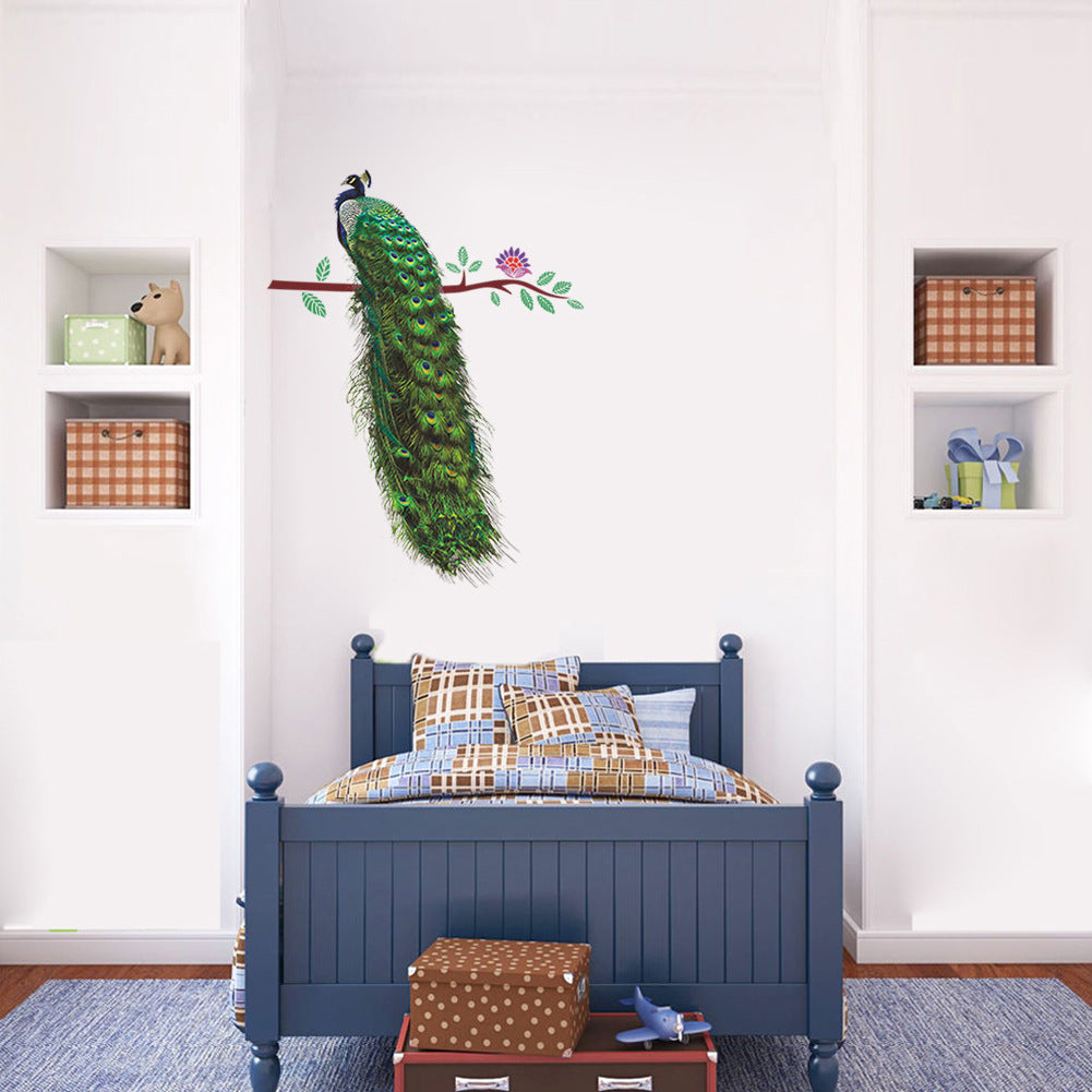 Wall Decal Noble Peacock