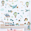 Pattern Wall Decals Hot Air Balloons and Planes