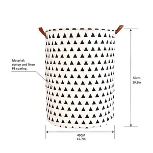 Folding Toys Basket Round Large Hamper