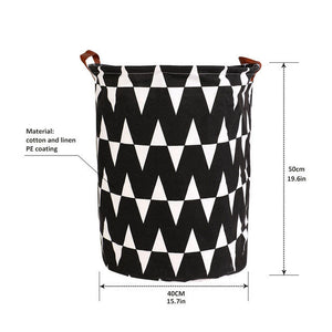 Folding Toys Basket Round Large Hamper