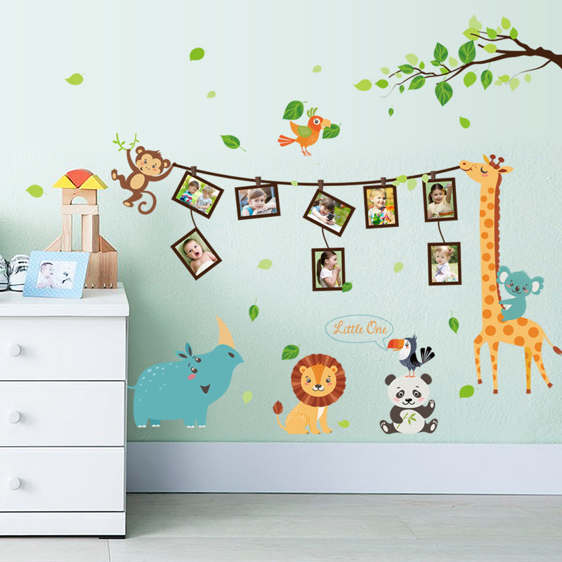 Cartoon Wall Decals Funny Animals