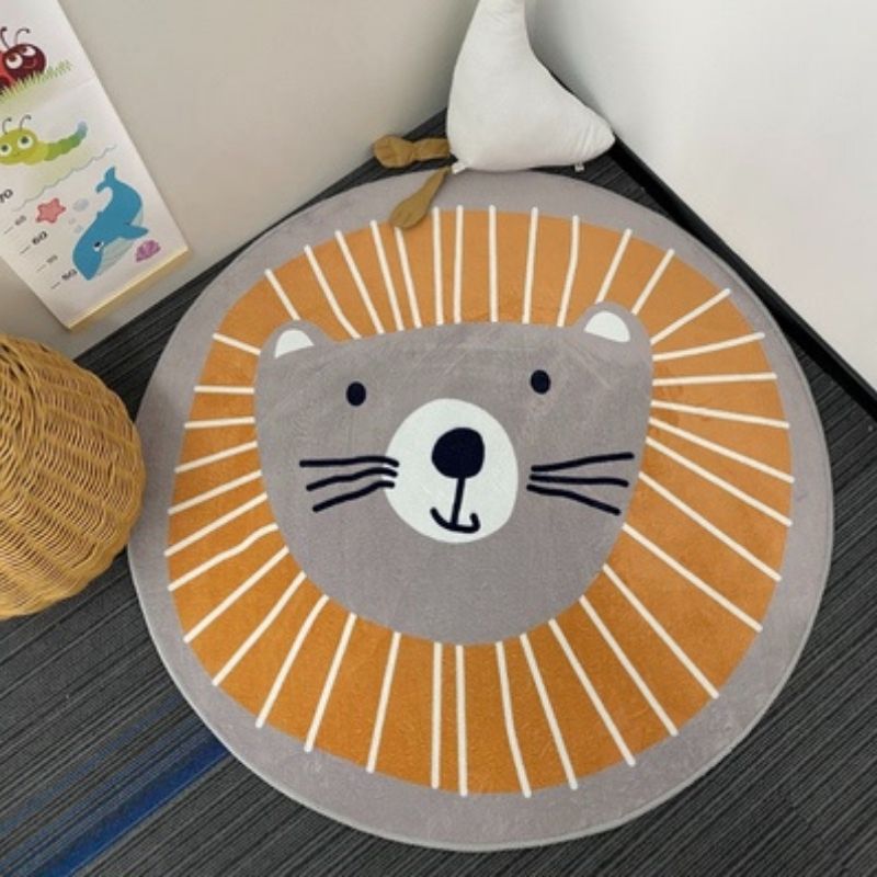 Nursery Soft Area Rug Little Lion