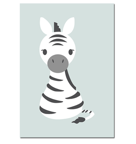 Animal Painting Art Nursery Canvas Posters