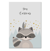 Bear Tribe Woodland Nursery Canvas Posters
