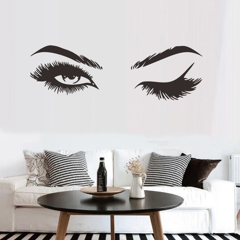 Wall Decals Charming Beauty Eyes