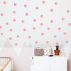 Pattern Wall Decals Pink Polka Dots