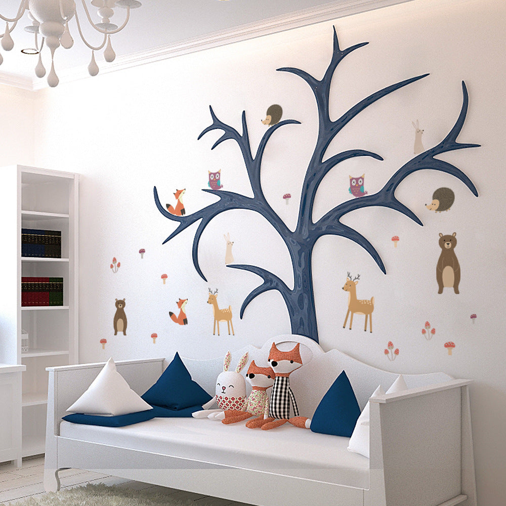 Pattern Wall Decals Forest Animals