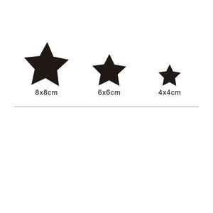 Pattern Wall Decals Geometric Stars