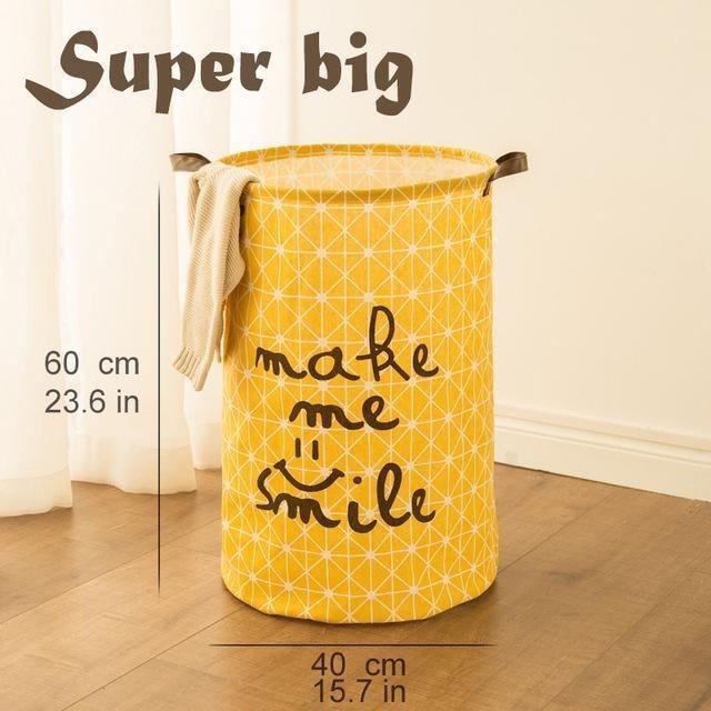 Fabric Laundry hamper storage basket