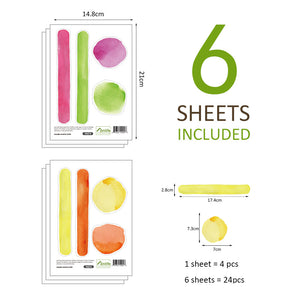 Pattern Wall Decals Watercolor Dots