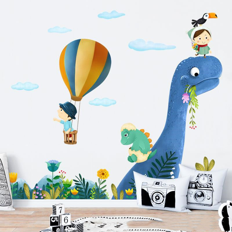 Cartoon Wall Decals Dinosaur Paradise - Large