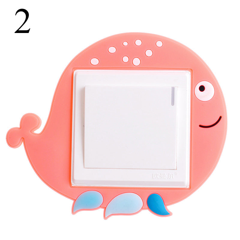 Cartoon Wall Decals Switcher Animals 3D