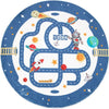Round Area Rug Space Highway Road