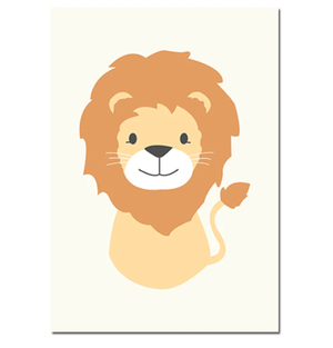 Animal Painting Art Nursery Canvas Posters