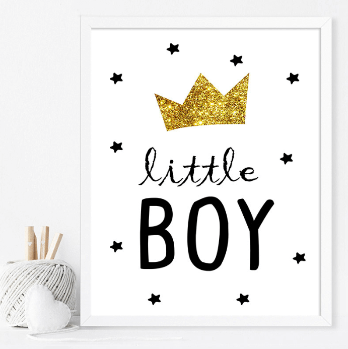 Cartoon Panda Nursery Canvas Posters