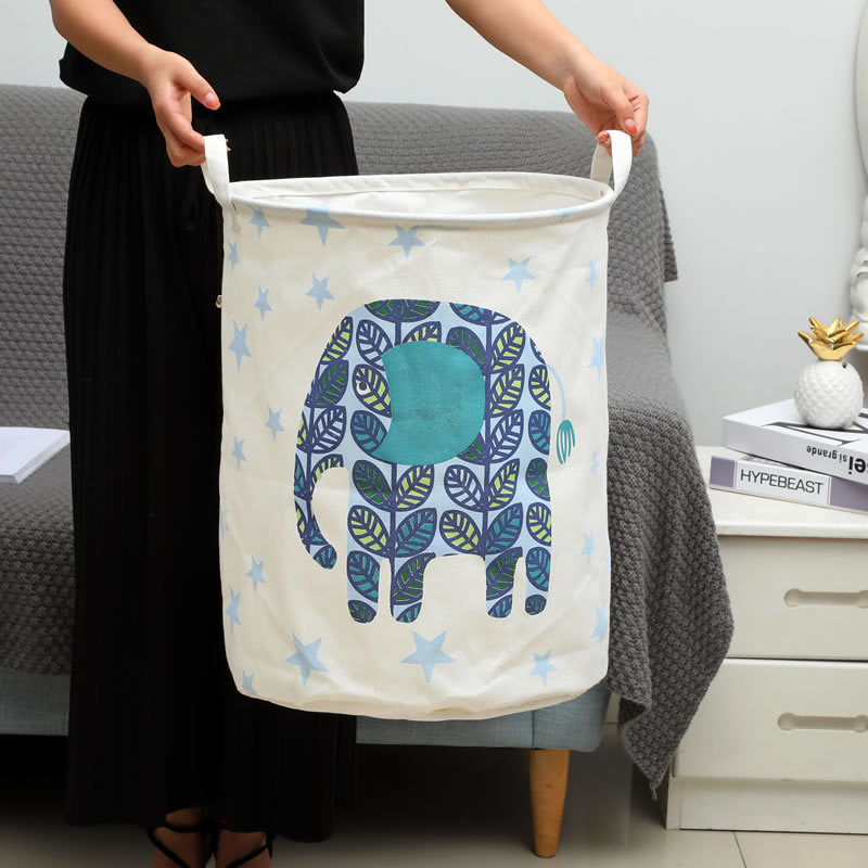 Cute Animal Nursery Hamper Toy Organizer