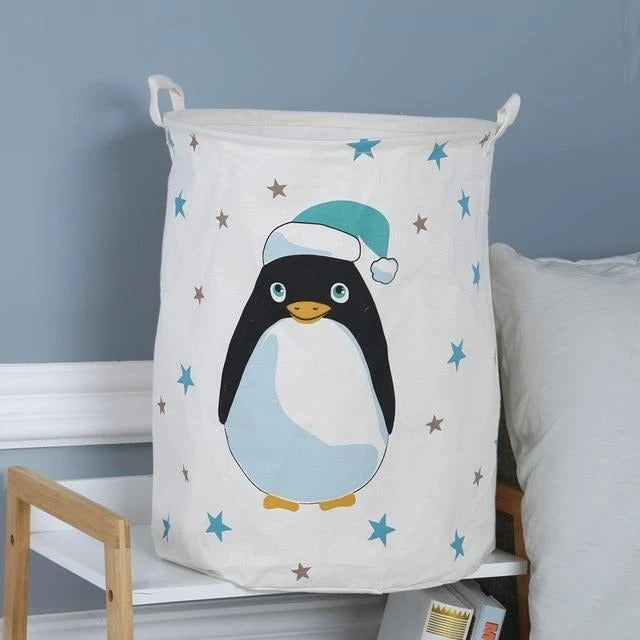 Cute Animal Nursery Hamper Toy Organizer