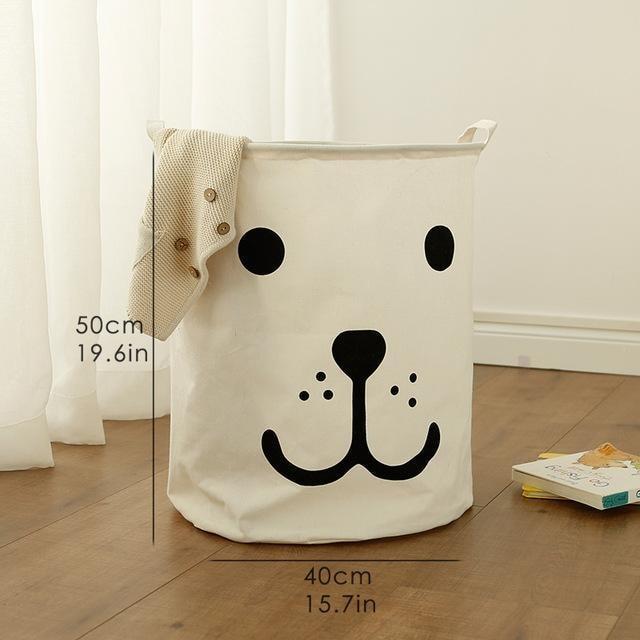 Fabric Laundry hamper storage basket