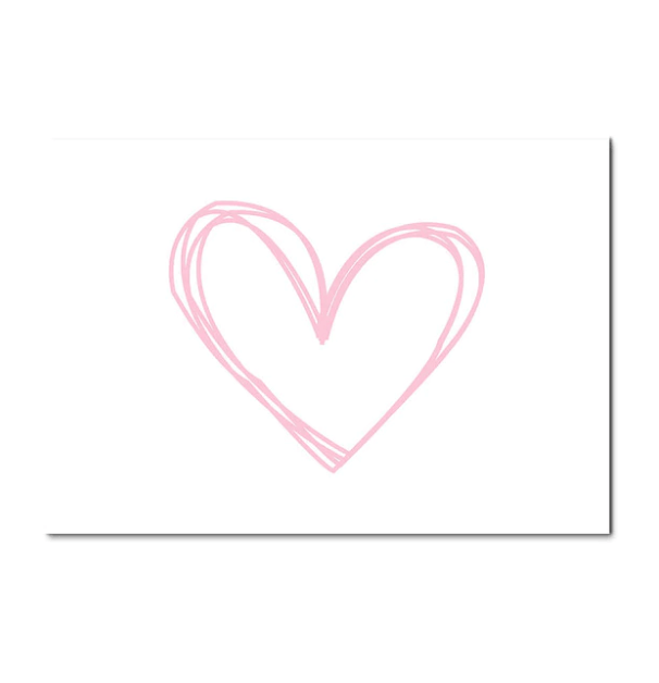 Pink Unicorn Painting Nursery Canvas Posters