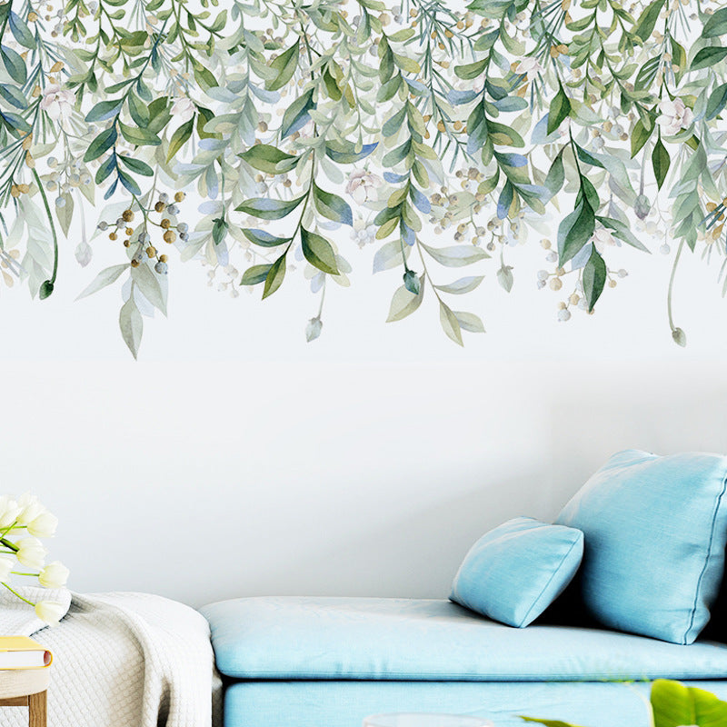 Wall Decal Spring Leaves