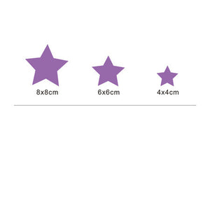 Pattern Wall Decals Geometric Stars