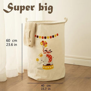 Fabric Laundry hamper storage basket