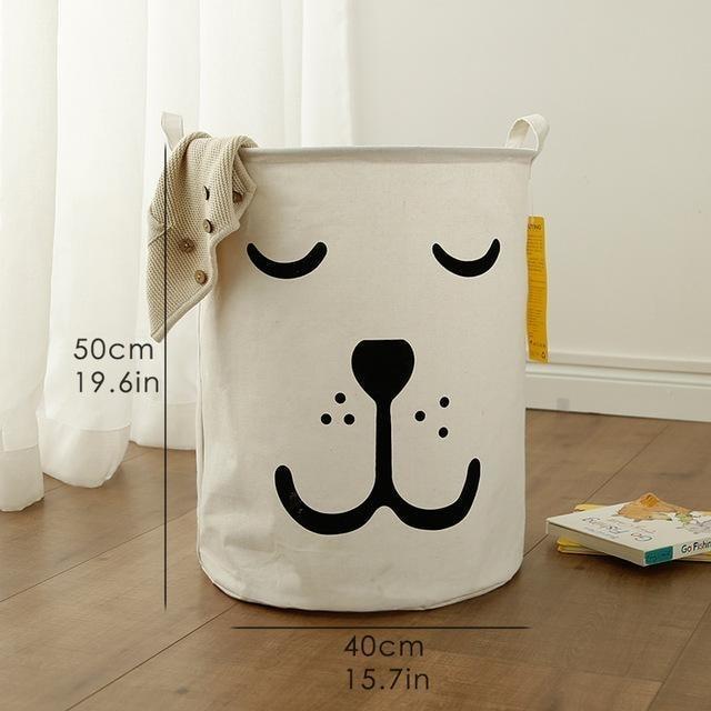Fabric Laundry hamper storage basket