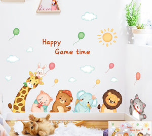Cartoon Wall Decals Little Cute Cats