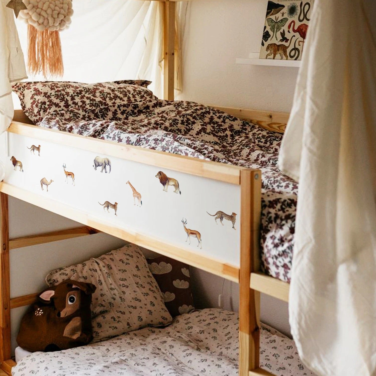 Pattern Wall Decals Boho Animals