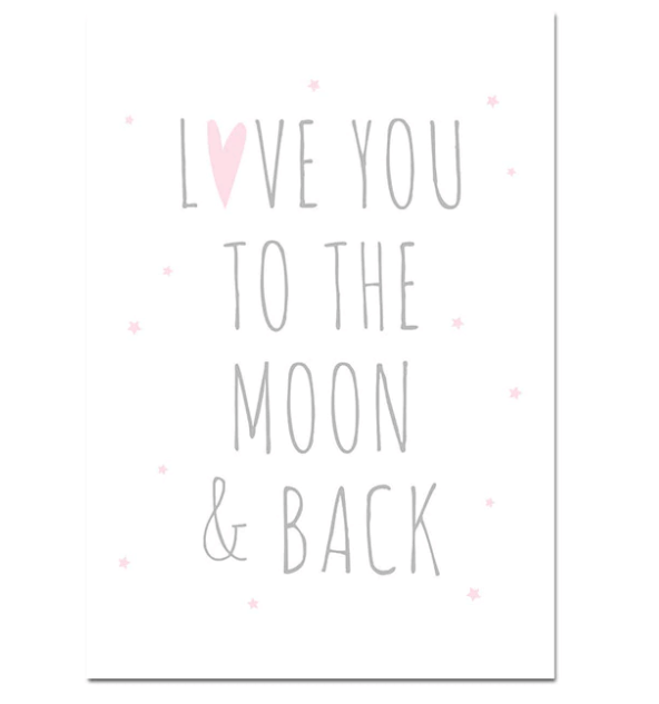 Pink Unicorn Painting Nursery Canvas Posters